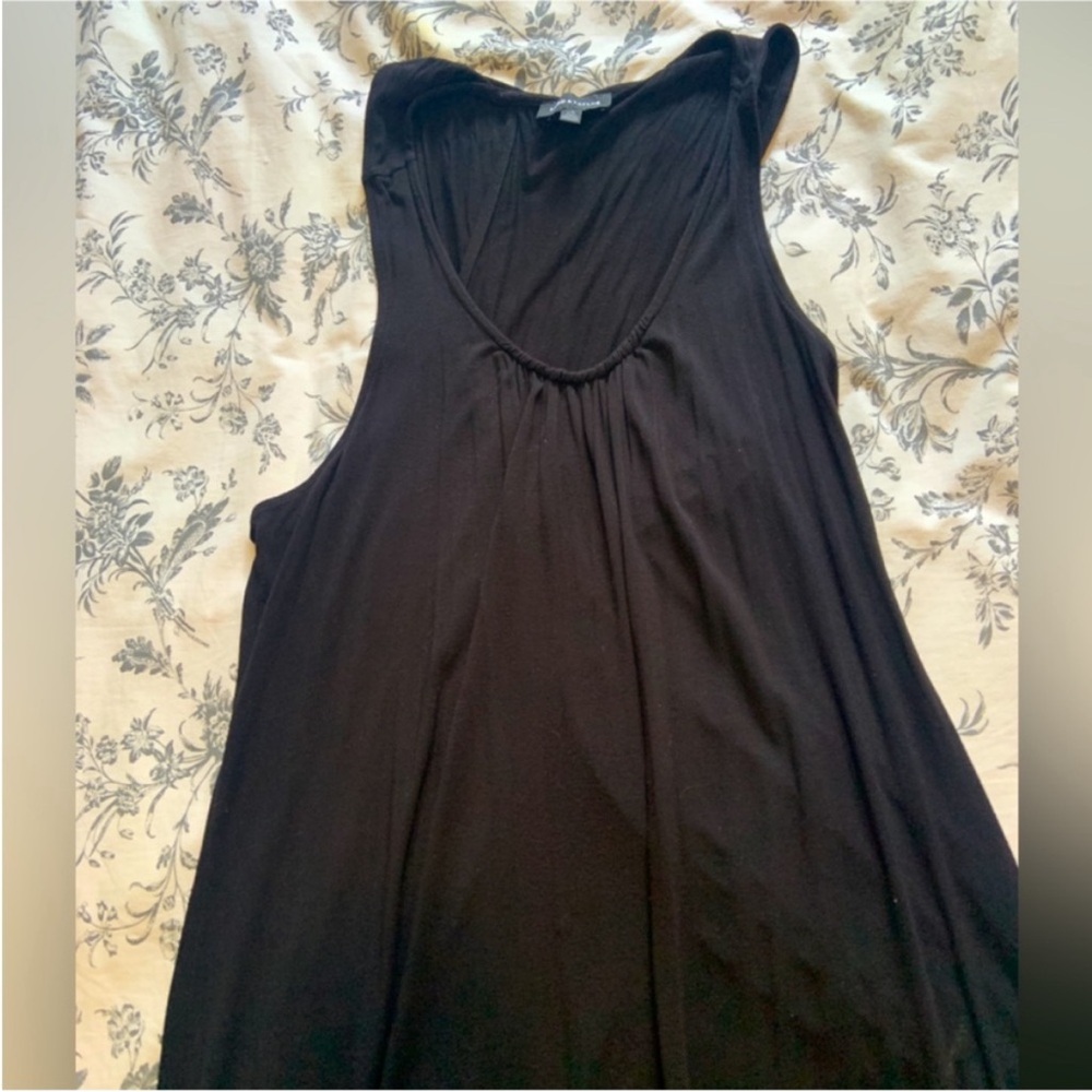 Lord & Taylor Black Sleeveless jersey Maxi Dress - Picture 2 of 9
